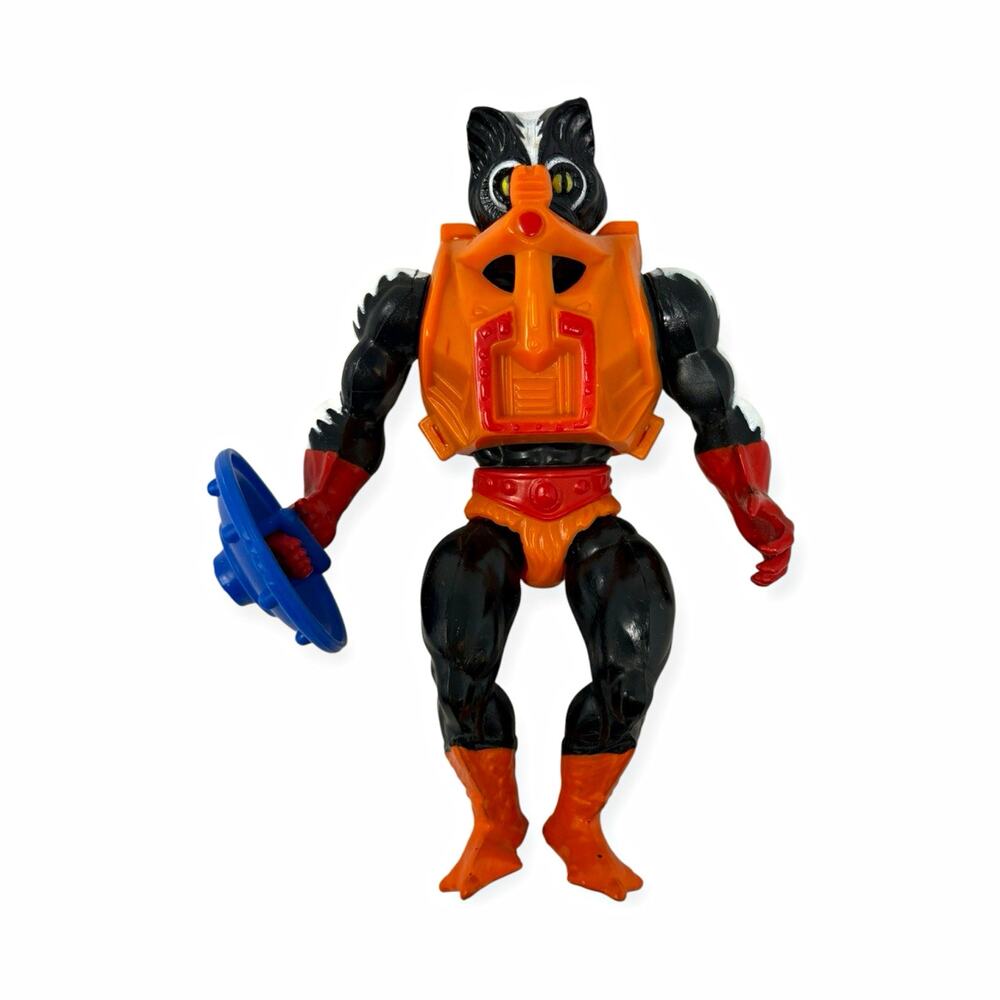 Vintage 1985 MOTU Stinkor Complete Figure He-Man Masters of the Universe Shield